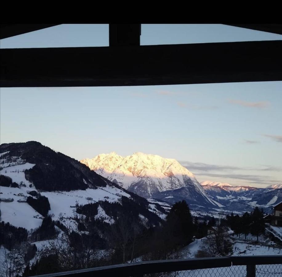Bergblick Hollnhof Daire Donnersbach Dış mekan fotoğraf