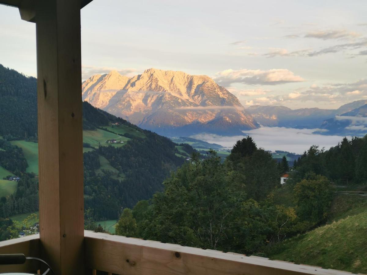 Bergblick Hollnhof Daire Donnersbach Dış mekan fotoğraf